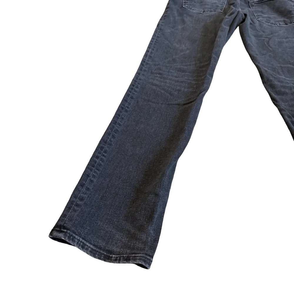 American Eagle Flex Black Denim Skinny Straight Jeans Stretch Size 32 Men's